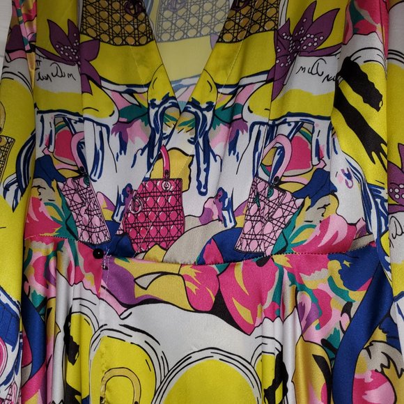 Christian Dior Wayside Draped Maxi Dress - Picture 4 of 8